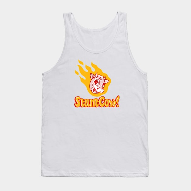 StuntCow! Tank Top by GiMETZCO!